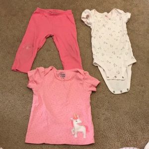 Group of clothing parts